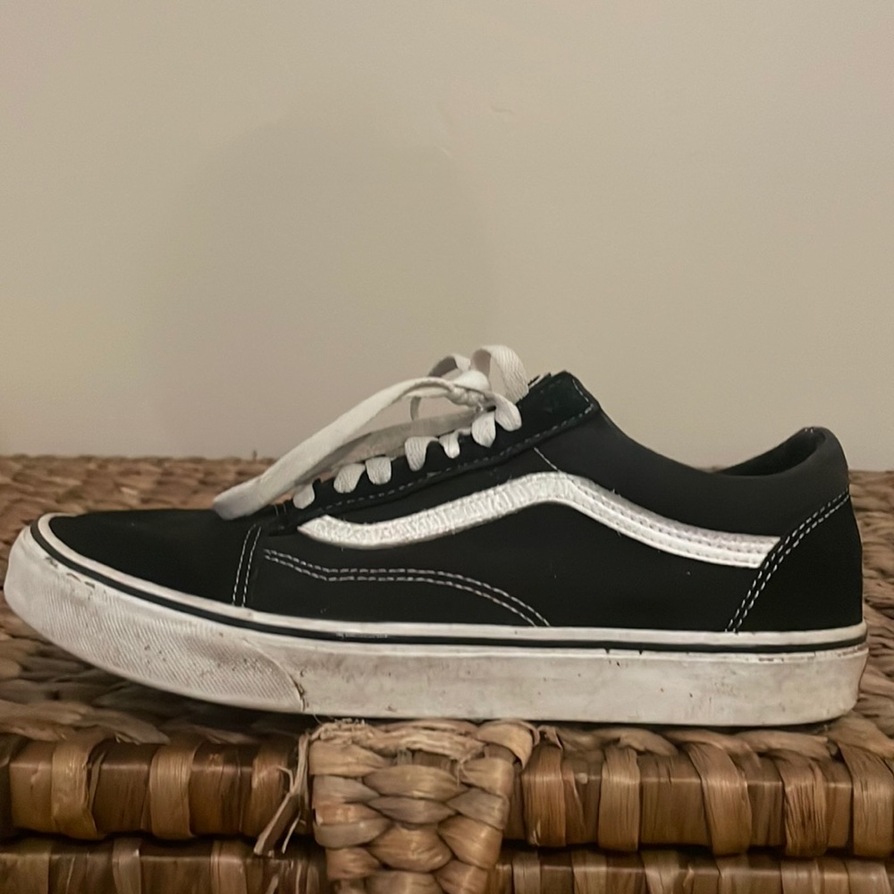 Used Black Old Skool Vans